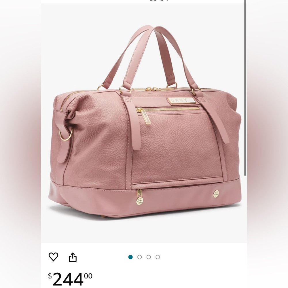 DKNY Duffel Softside Weekender Luggage, Primrose